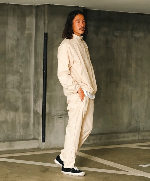 Stars Stripes（スターズストライプス）の「【Stars Stripes/スターズ ストライプス】Water Repellent Lined Track Pants ナイロン トラックパンツ イージーパンツ シルエット調整可能　撥水加工　セットアップ対応可能（その他パンツ・メンズ・クリーム/ブラック/ネイビー・MEDIUM/XX-LARGE/X-LARGE/LARGE/SMALL）」の19枚目の写真