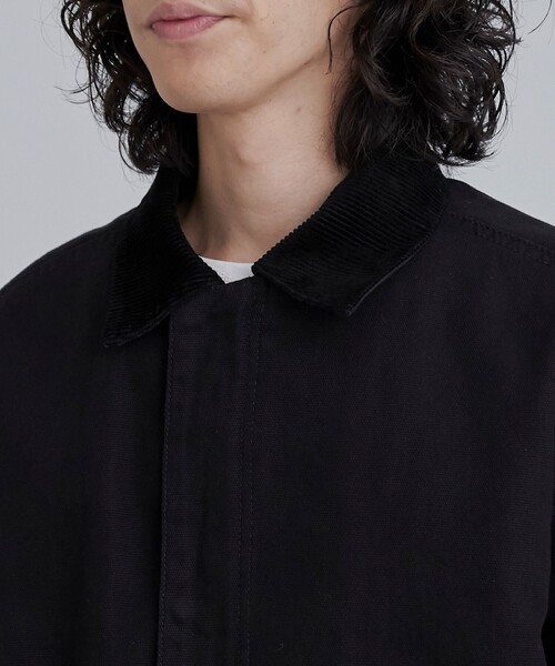 SMITH'S（スミス）の「SMITH’S（スミス）別注ダックカバーオール（カバーオール・メンズ・ブラック/モカ・M/L/XL）」の20枚目の写真
