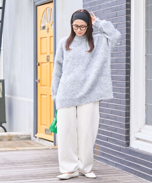 セール】限定展開 シャギー メランジ カラー ニット プル