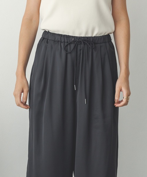 hunch（ハンチ）の「【WEB限定/別注】サテンパラシュートパンツ（その他パンツ・レディース・ゴールド/ライトベージュ/ブラック・FREE）」の7枚目の写真