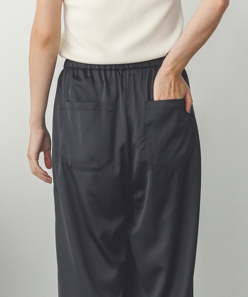 hunch（ハンチ）の「【WEB限定/別注】サテンパラシュートパンツ（その他パンツ・レディース・ゴールド/ライトベージュ/ブラック・FREE）」の9枚目の写真