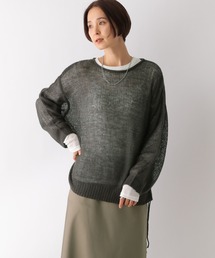 LEPSIM | 5ゲージメッシュギャザープルオーバー　153632(ニット/セーター)