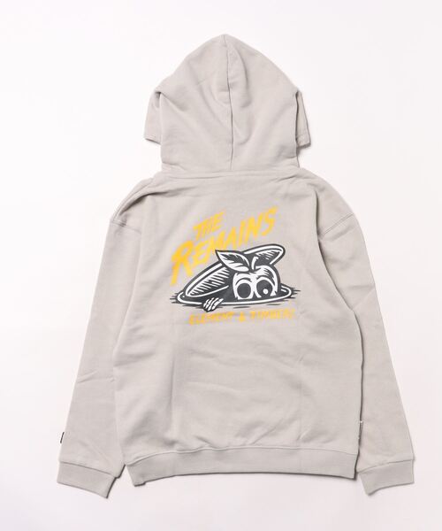 ELEMENT(エレメント)の「ELEMENT キッズ TIMBER HOOD YOUTH パーカー 【2024年秋冬モデル】/エレメントキッズバックプリントプルオーバーパーカー・フーディー(パーカー・キッズ・サンドベージュ/ブラック系その他・LARGE/MEDIUM/SMALL/X-LARGE)」の4枚目の写真