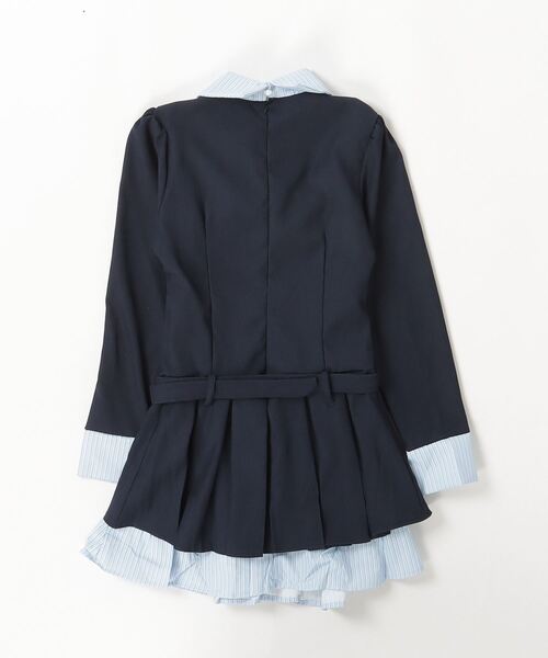 gossip!ロサンゼルス(ゴシップロサンゼルス)の「ワンショルダースリムフィット長袖(ワンピース・レディース・ネイビー・M/S)」の2枚目の写真