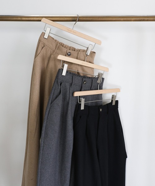 select MOCA（セレクトモカ）の「ウールタッチペインターパンツ（その他パンツ・レディース・ベージュ/ブラック/チャコールグレー/ブラウン・MEDIUM/LARGE/SMALL）」の16枚目の写真