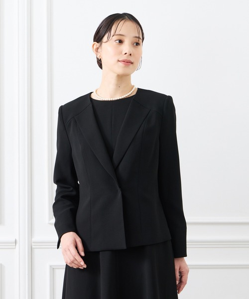 AIMER（エメ）の「【喪服・礼服】ダブルブレストテーラードジャケット（テーラードジャケット・レディース・ブラック・SMALL/MEDIUM/LARGE/X-LARGE）」の14枚目の写真