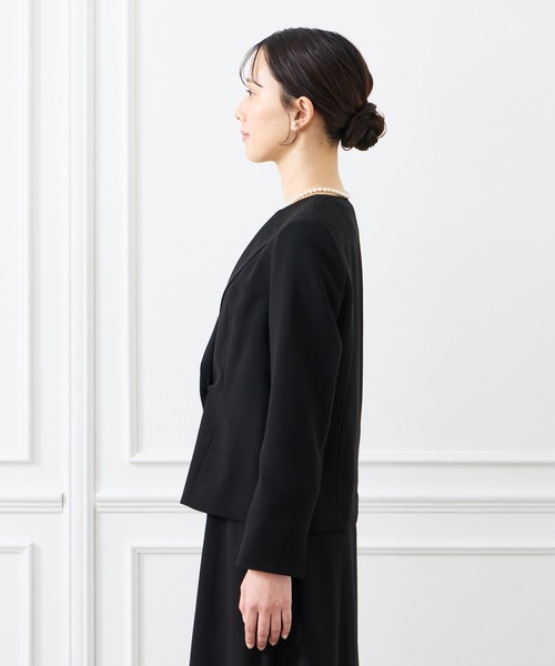 AIMER（エメ）の「【喪服・礼服】ダブルブレストテーラードジャケット（テーラードジャケット・レディース・ブラック・SMALL/MEDIUM/LARGE/X-LARGE）」の11枚目の写真