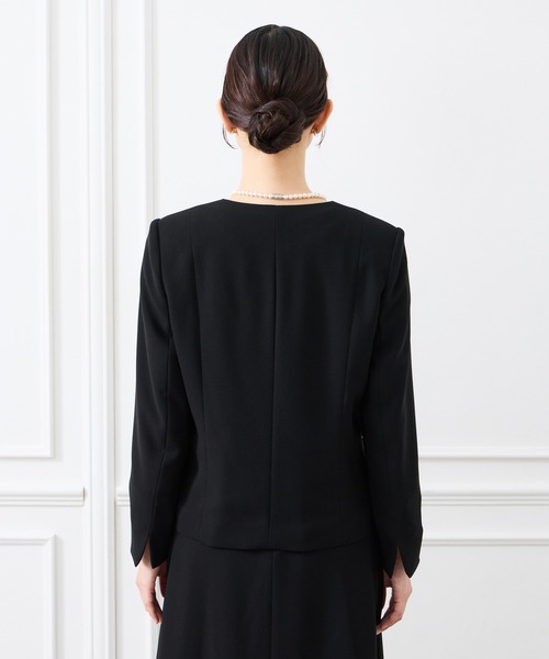 AIMER（エメ）の「【喪服・礼服】ダブルブレストテーラードジャケット（テーラードジャケット・レディース・ブラック・SMALL/MEDIUM/LARGE/X-LARGE）」の8枚目の写真