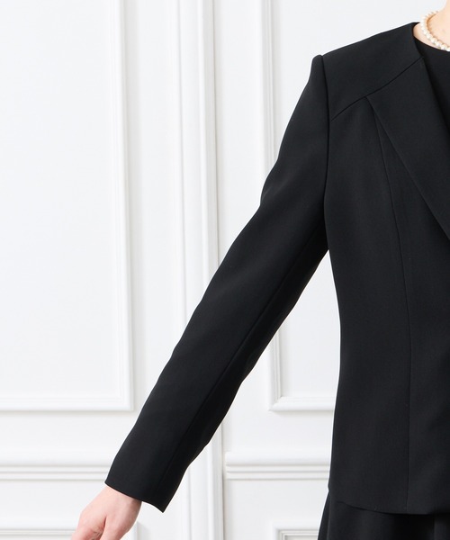 AIMER（エメ）の「【喪服・礼服】ダブルブレストテーラードジャケット（テーラードジャケット・レディース・ブラック・SMALL/MEDIUM/LARGE/X-LARGE）」の12枚目の写真