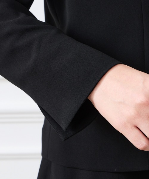 AIMER（エメ）の「【喪服・礼服】ダブルブレストテーラードジャケット（テーラードジャケット・レディース・ブラック・SMALL/MEDIUM/LARGE/X-LARGE）」の16枚目の写真