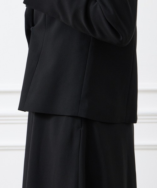 AIMER（エメ）の「【喪服・礼服】ダブルブレストテーラードジャケット（テーラードジャケット・レディース・ブラック・SMALL/MEDIUM/LARGE/X-LARGE）」の7枚目の写真