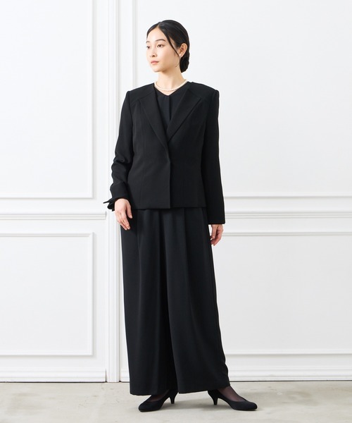 AIMER（エメ）の「【喪服・礼服】ダブルブレストテーラードジャケット（テーラードジャケット・レディース・ブラック・SMALL/MEDIUM/LARGE/X-LARGE）」の15枚目の写真