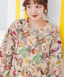 ScoLar | ScoLar/スカラー　レトロ柄 OP(ワンピース)