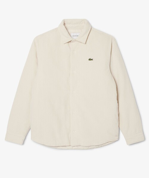 LACOSTE（ラコステ）の「裏地キルティング インサレーションコーデュロイシャツジャケット（シャツ/ブラウス・メンズ・ブラック/ブラウン/オフホワイト・38/40/39/41）」の21枚目の写真