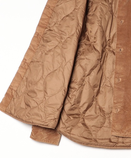 LACOSTE（ラコステ）の「裏地キルティング インサレーションコーデュロイシャツジャケット（シャツ/ブラウス・メンズ・ブラック/ブラウン/オフホワイト・38/40/39/41）」の8枚目の写真