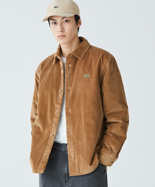 LACOSTE（ラコステ）の「裏地キルティング インサレーションコーデュロイシャツジャケット（シャツ/ブラウス・メンズ・ブラック/ブラウン/オフホワイト・38/40/39/41）」の11枚目の写真