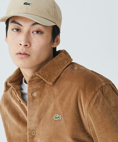 LACOSTE（ラコステ）の「裏地キルティング インサレーションコーデュロイシャツジャケット（シャツ/ブラウス・メンズ・ブラック/ブラウン/オフホワイト・38/40/39/41）」の9枚目の写真