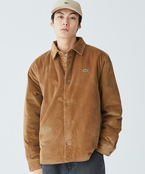 LACOSTE（ラコステ）の「裏地キルティング インサレーションコーデュロイシャツジャケット（シャツ/ブラウス・メンズ・ブラック/ブラウン/オフホワイト・38/40/39/41）」の20枚目の写真