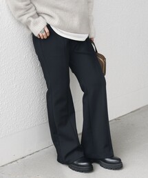 SHIPS | 〈手洗い可能〉ストレッチ フレア パンツ(その他パンツ)