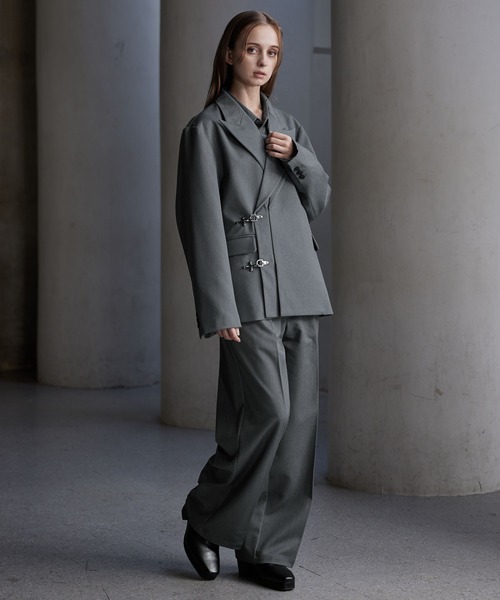 CLEL】Prime TR Double Lapel Tailored Jacket / プライムTR