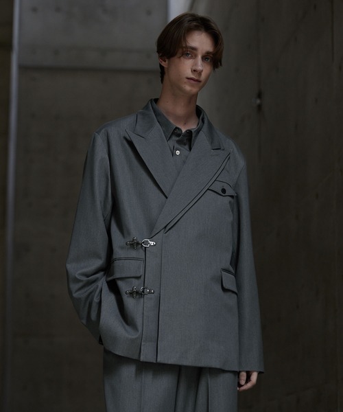 CLEL】Prime TR Double Lapel Tailored Jacket / プライムTR