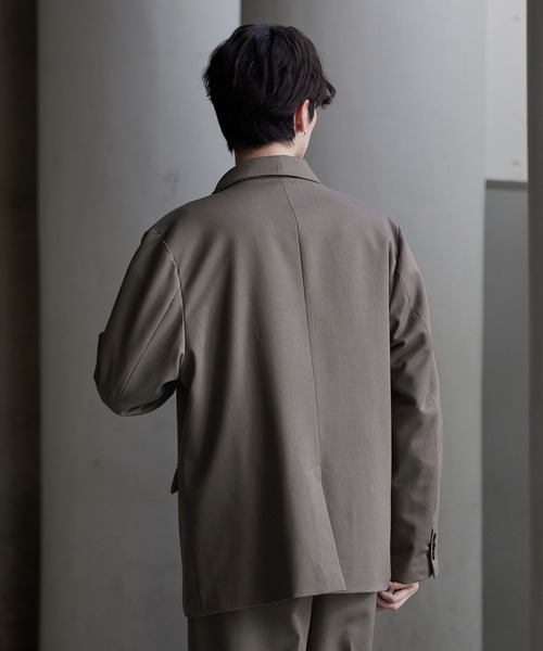 新品　CLEL　プライムTR ダブルラペルテーラードジャケット CLEL】Prime TR Double Lapel Tailored Jacket / プライムTR