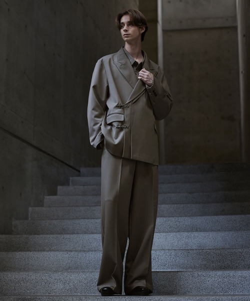CLEL プライムTR ダブルラペルテーラードジャケット S CLEL】Prime TR Double Lapel Tailored Jacket / プライムTR