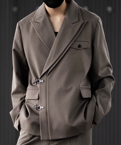 セール】【CLEL】Prime TR Double Lapel Tailored Jacket