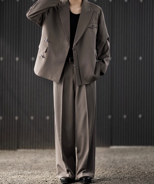 CLEL プライムTR ダブルラペルテーラードジャケット CLEL】Prime TR Double Lapel Tailored Jacket / プライムTR