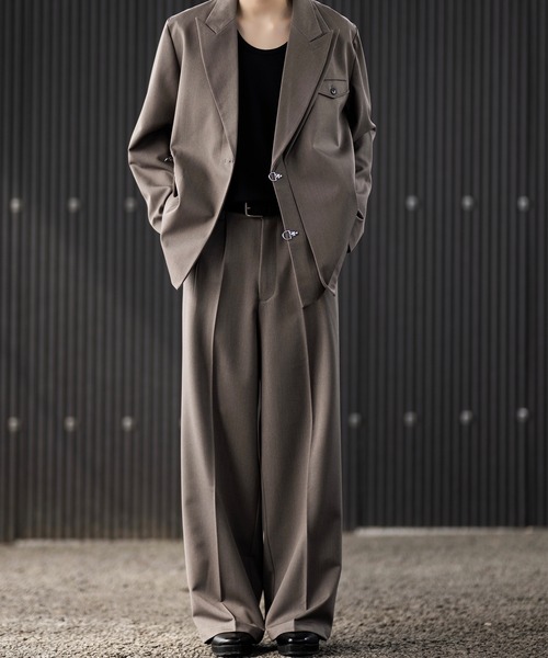 専用出品CLEL Prime TR ダブルラペルテーラードジャケット CLEL】Prime TR Double Lapel Tailored Jacket / プライムTR