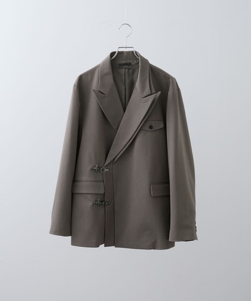 プライムTR ダブルラベルテーラードジャケット(ファイヤーマンジャケット) CLEL】Prime TR Double Lapel Tailored Jacket / プライムTR