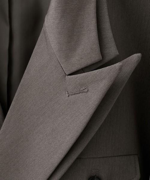 CLEL】Prime TR Double Lapel Tailored Jacket / プライムTR