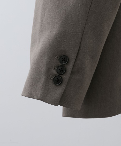 CLEL】Prime TR Double Lapel Tailored Jacket / プライムTR