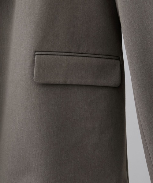 セール】【CLEL】Prime TR Double Lapel Tailored Jacket / プライムTR