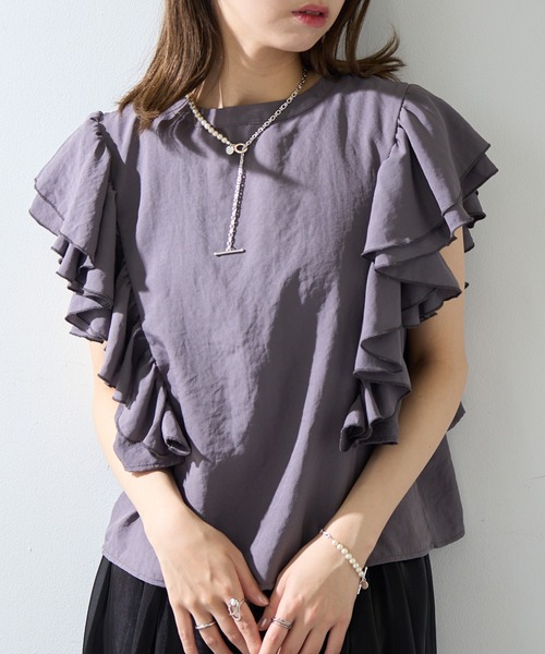 PHILIPPE AUDIBERT（フィリップ オーディベール）の「【PHILIPPE AUDIBERT】別注パール×チェーンNL COL6459AR（ネックレス・レディース・シルバー・FREE）」の10枚目の写真