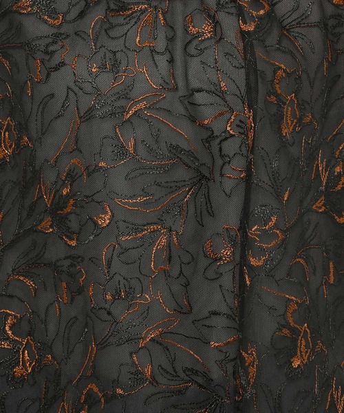 mysty woman（ミスティウーマン）の「袖フレアチュール刺繍ブラウス　251623（シャツ/ブラウス・レディース・アイボリー/ブラック/ピンクベージュ・FREE）」の16枚目の写真