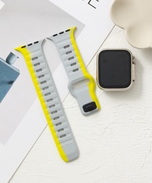 スマートウォッチバンド Apple Watch バンド シリコン製【38/40/41/42/44/45/49mm対応】