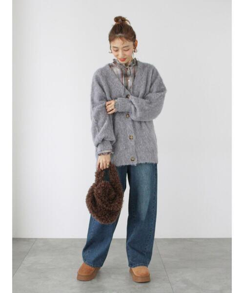 Lugnoncure（ルノンキュール）の「バレルレッグバギーデニムパンツ（その他パンツ・レディース・ブラック/ブルー/ベージュ・M/L）」の22枚目の写真