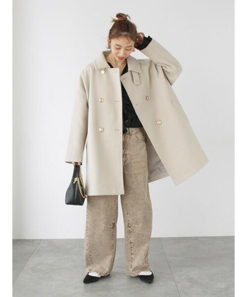 Lugnoncure（ルノンキュール）の「バレルレッグバギーデニムパンツ（その他パンツ・レディース・ブラック/ブルー/ベージュ・M/L）」の8枚目の写真