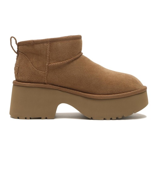 UGG(アグ)の「W CLASSIC ULTRA MINI NEW HEIGHTS 1158311-CHE(ブーツ・レディース・ブラウン・6/8/9/5/7)」の2枚目の写真