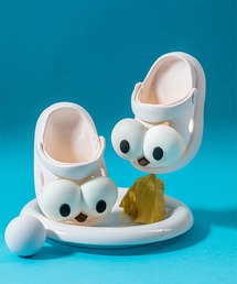 shoes365（シューズスリーシックスファイヴ）の「【shoes365】かわいいビッグアイ　スリッパサンダル（サンダル・キッズ）」