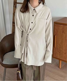 【apres jour clair】コーデュロイデザインシャツ【ZOZOTOWN限定アイテム】
