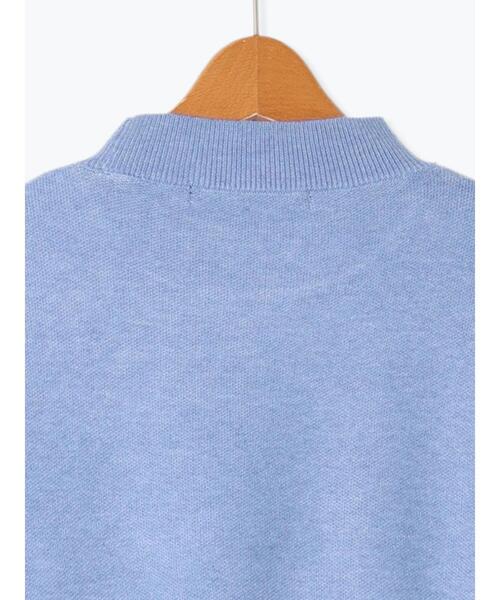 Lugnoncure（ルノンキュール）の「ロゴジャカードニット（ニット/セーター・レディース・モカ/グレー/ブルー/ブラック・F）」の13枚目の写真