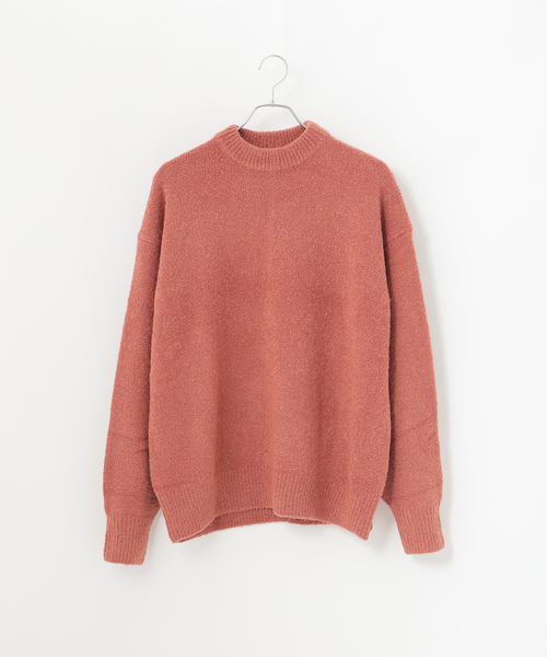 【セール】ブークレクルーネックニット（ニット/セーター）｜B.C STOCK（ベーセーストック）