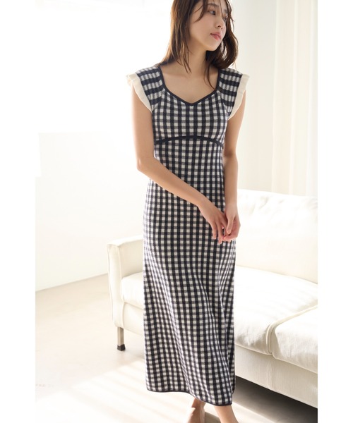 SNIDEL HOME（スナイデルホーム）の「ギンガムチェックワンピース