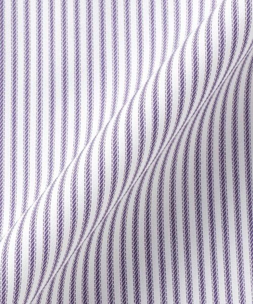TOKYO SHIRTS(トウキョウシャツ)の「形態安定ノーアイロン ワイド 長袖ビジネスワイシャツ(ビジネスシャツ・レディース・パープル・M/XS/S/L/LL/XL)」の5枚目の写真