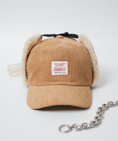 COLEMAN（コールマン）の「Coleman/コールマン / KIDSﾌﾗｲﾄｷｬｯﾌﾟ / 341-4011（ニットキャップ/ビーニー・キッズ・ブラック/カーキ/ブラウン系その他/ピンク/ネイビー・ONESIZE）」の2枚目の写真