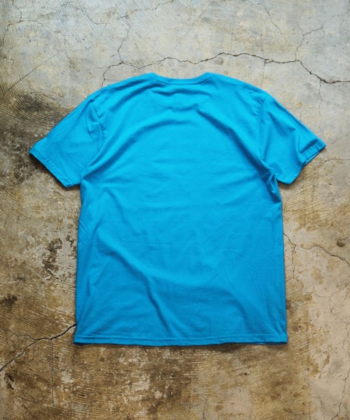 MUSIC TEE（ミュージックティー）の「OASIS“DRAWN LOGO”/ オアシス ”ドロウン ロゴ”（Tシャツ/カットソー・メンズ・ブルー系その他・MEDIUM/LARGE/X-LARGE）」の9枚目の写真