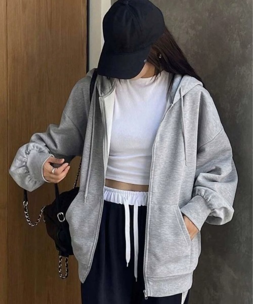 セール】【ユニセックス】裏起毛 オーバーサイズ スウェット