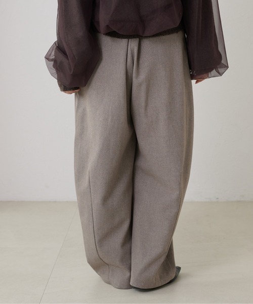 apres jour clair】ウエストデザインカーブパンツ（その他パンツ